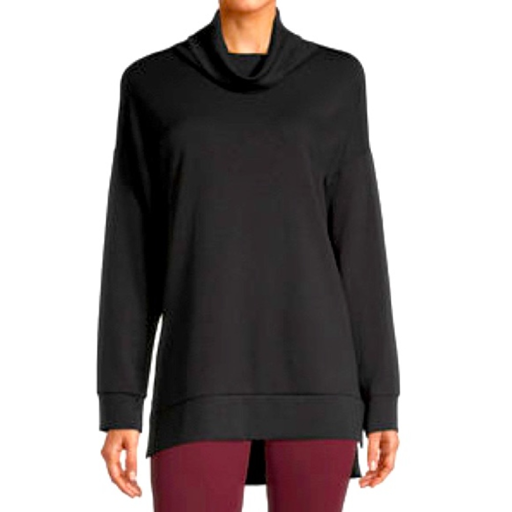 Super soft tunic top with side zippers to adjust to your liking- new with tags